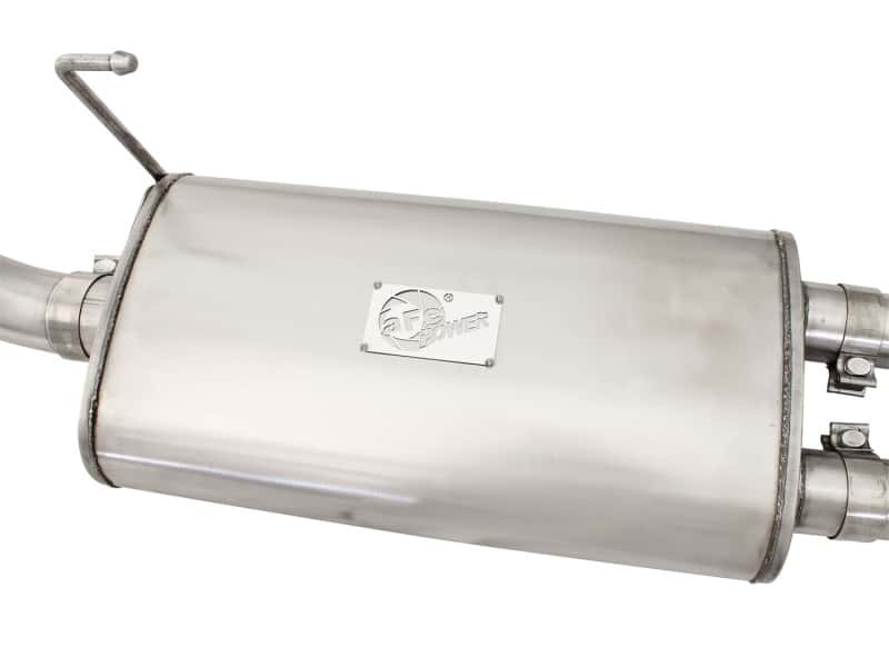 aFe — aFe MACHForce XP Exhaust Cat-Back 2.5/3in SS-409 w/ Hi-Tuck Tip 05-15 Nissan Xterra V6 4.0L
Cat-Back Exhaust - view 3