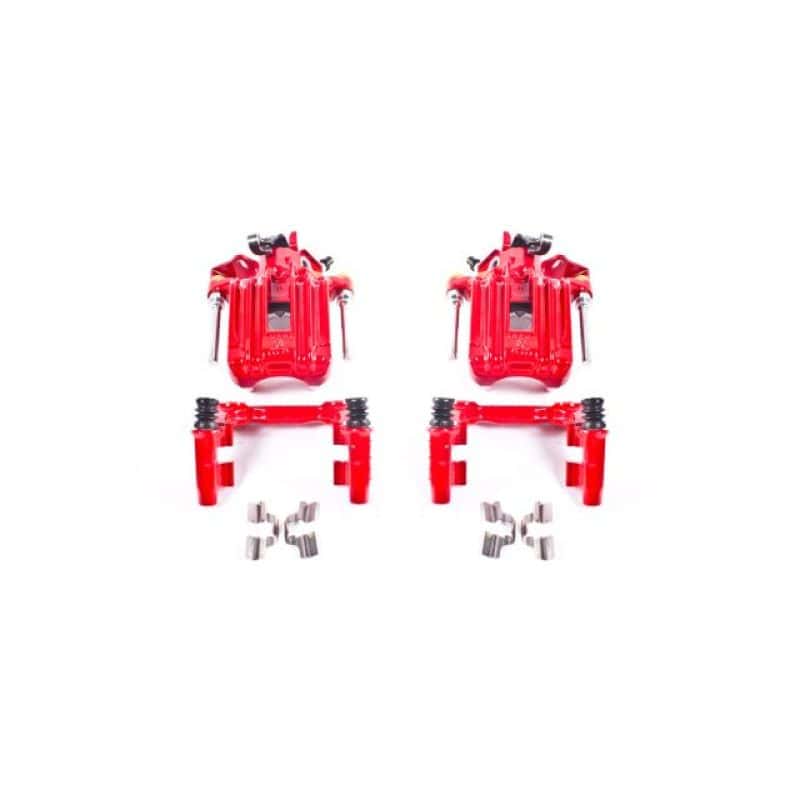 PowerStop — Power Stop 00-06 Audi TT Quattro (w/Non Vented Rotors Only) Rear Red Calipers w/Brackets - Pair
Caliper Set - view 1