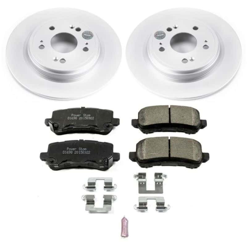 PowerStop — Power Stop 14-19 Acura RLX Rear Z17 Evolution Geomet Coated Brake Kit - view 1