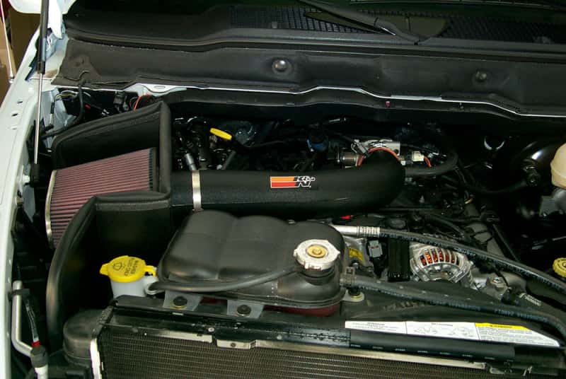 K&N Engineering — K&N 03-07 Dodge Ram 1500/2500 V8-5.7L Hemi Performance Intake Kit
Performance Air Inta
Air Intake System - view 4