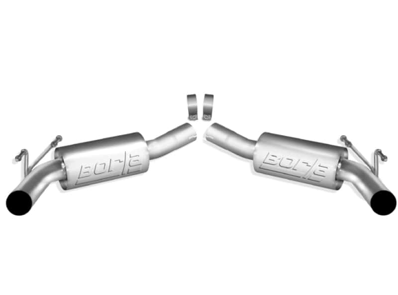 Borla — Borla 2010 Camaro 6.2L ATAK Exhaust System w/o Tips works With Factory Ground Effects Package (rear
Axle-Back System
ExhstSysKt - view 1