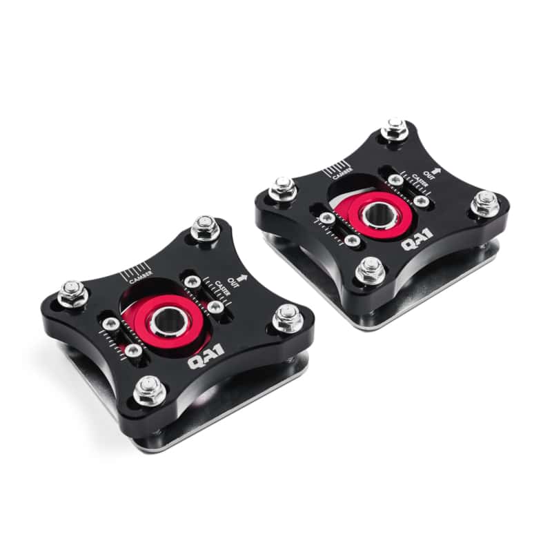 QA1 — QA1 05-14 Ford Mustang Caster-Camber Plate Kit
Caster Camber Plates - view 3