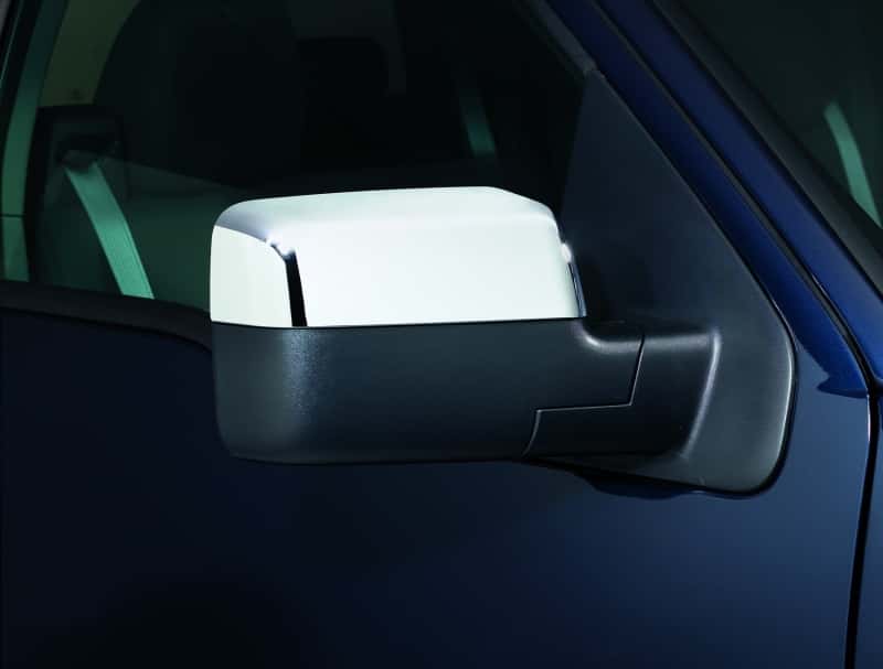 AVS — AVS 04-08 Ford F-150 (Upper Half) Mirror Covers 2pc - Chrome
CHROME MIRROR COVERS - view 2
