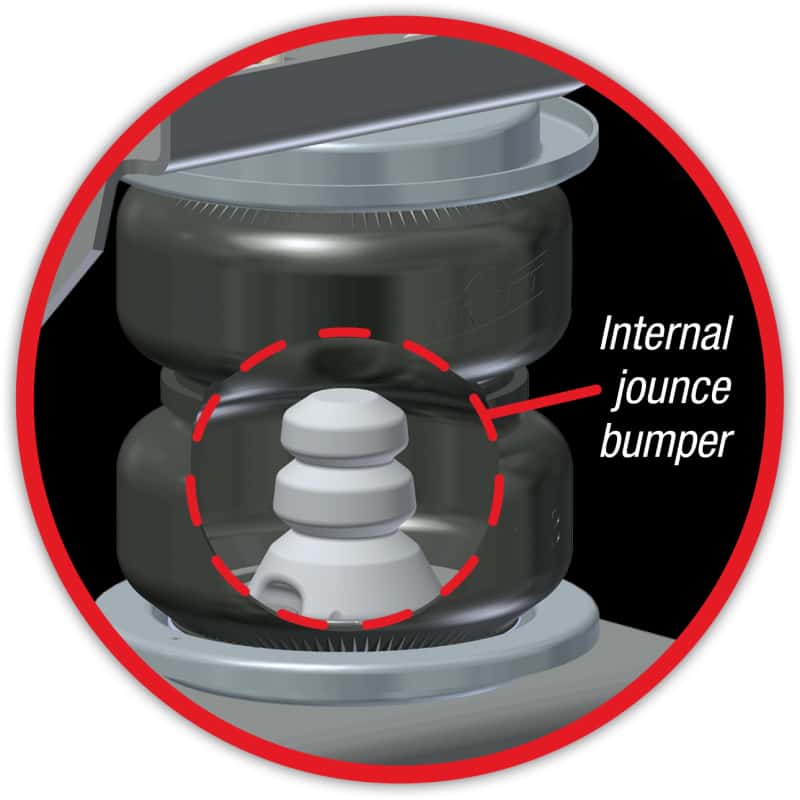 Air Lift — Air Lift Replacement Air Spring - LoadLifter 5000 Ultimate Bellows Type w/ internal Jounce Bumper
Replacement bag - view 4