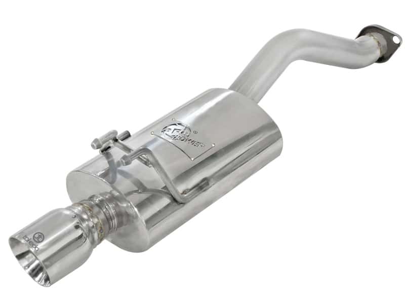 aFe — aFe Takeda Exhaust 2.5in Dia 304SS Axle-Back w/Polished Tip 06-11 Honda Civic EX Sedan L4 1.8L
Axle-Back Exhaust - view 1