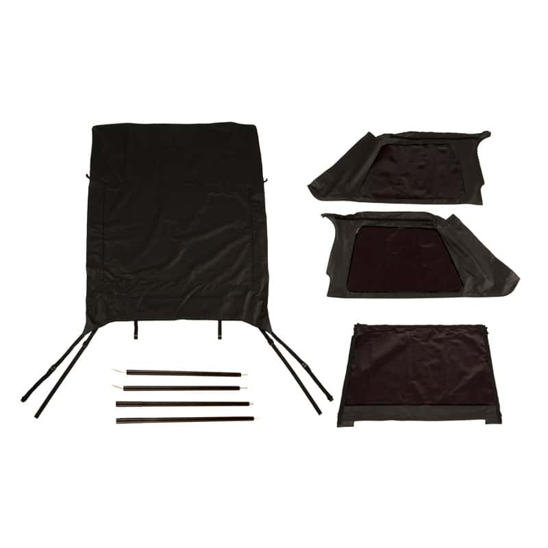 Rugged Ridge — Rugged Ridge Montana Top Bowless Black Diamond 04-06 LJ
Top-Soft - view 2