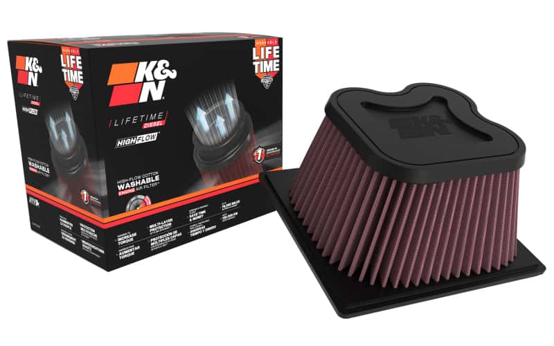 K&N Engineering — K&N 10-11 Dodge Ram 2500/3500/4500/5500 6.7L L6 Diesel Replacement Air Filter
Replacement Air Filt
Air Filter - view 5