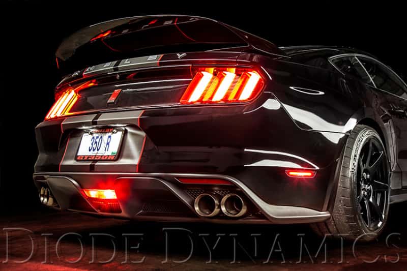 Diode Dynamics — Diode Dynamics 15-21 Ford Mustang LED Sidemarkers Clear (set) - view 5