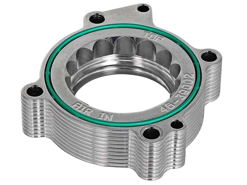 aFe — aFe Silver Bullet Throttle Body Spacers TBS Audi A4 (B8) 09-16 I4/2.0L Turbo
Throttle Body Spacer - view 1