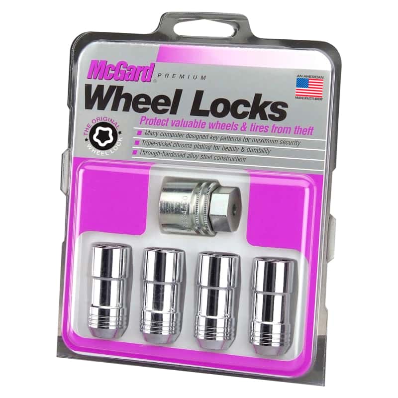McGard — McGard Wheel Lock Nut Set - 4pk. (Cone Seat) 9/16-18 / 7/8 Hex / 1.765in. Length - Chrome - view 6