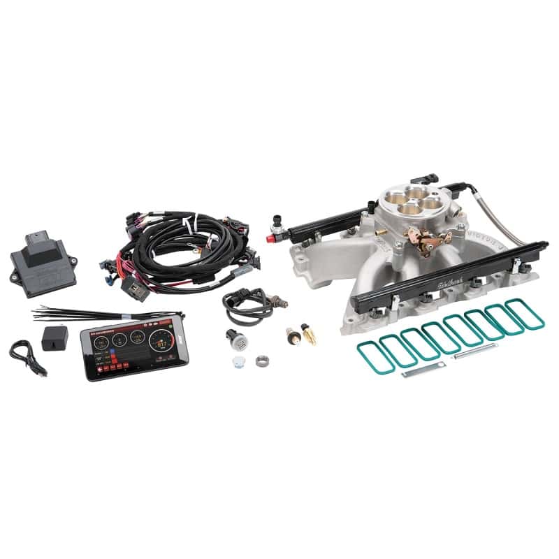 Edelbrock — Edelbrock Pro Flo 4 EFI System Seq Port LS Gen III/IV Victor Jr Cath Port 475 Max HP 29lb/hr
FUEL INJECTION - view 1