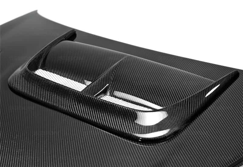 Seibon — Seibon 06-07 Subaru WRX/STi CW Carbon Fiber Hood - view 9