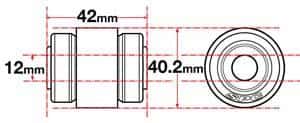 SPC Performance — SPC Performance Replacement Bushing (spc67660)
CROSSAXIS JOINT
XAXIS JOINT - view 2