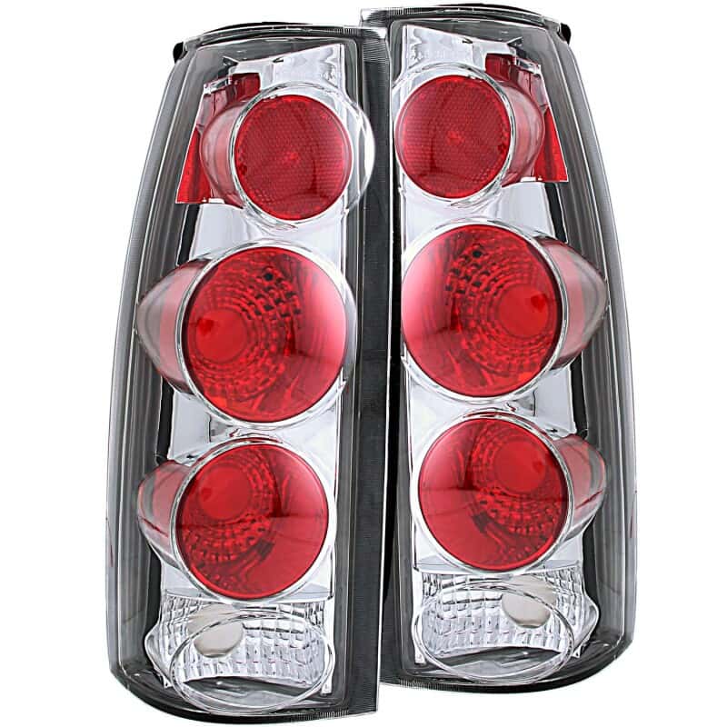 ANZO — ANZO 1999-2000 Cadillac Escalade Taillights Chrome 3D Style
TailLightSet - view 2