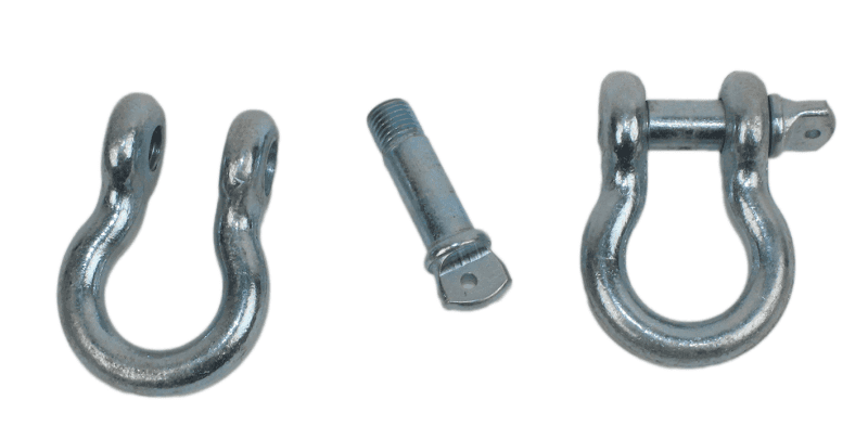 Fishbone Offroad — Fishbone Offroad D Ring 3/4In Zinc 2 Piece Set - view 3