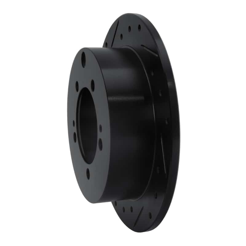 R1 Concepts — R1 94-07 Chrysler SEBRING Rear Left Drilled & Slotted Black Brake Rotor
R1 Brake Rotor Drill - view 2