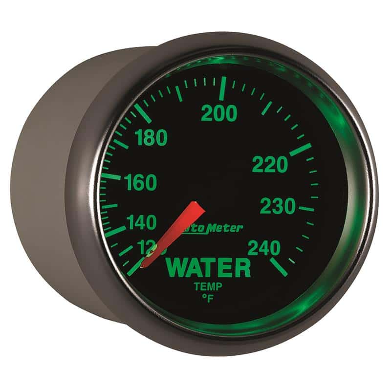 AutoMeter — Autometer GS 52mm 120-240 Deg F Mechanical Water Temperature Gauge
2-1/16" WATER TEMP, - view 7