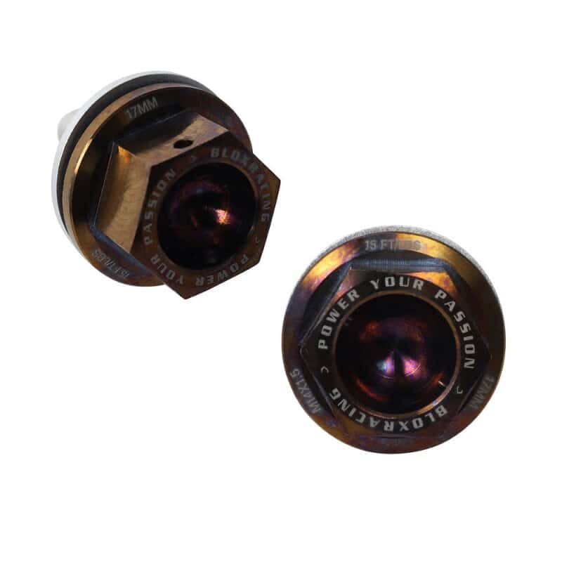 BLOX Racing — BLOX Racing Titanium Magnetic Oil & Transmission Drain Plug Set - Honda M14X1.5 - view 4
