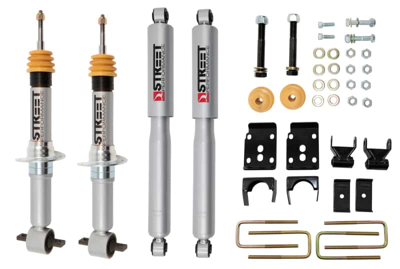 Belltech — Belltech 2015+ Ford F-150 1-3in Front 5in Rear Lower Kit with SP Shocks
LOWERING KIT - view 2