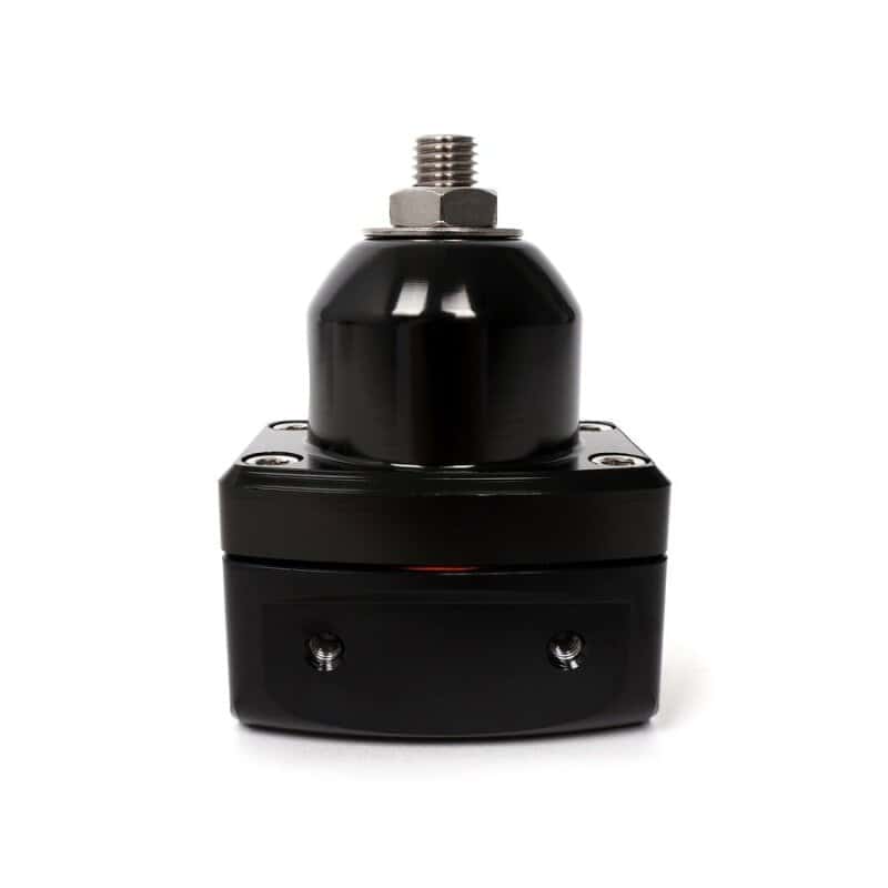 BLOX Racing — BLOX Racing 2-Port Design Black/Black Adjustable Fuel Pressure Regulator - view 3