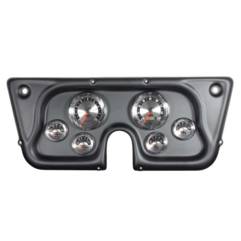 AutoMeter — Autometer American Muscle Gauge Kit 6 Pc Chevy Truck C/Suburban 67-72 Tach/Mph/Fuel/Oilp/Wtmp/Volt
GA KT CHV TRK 67-72A - view 1
