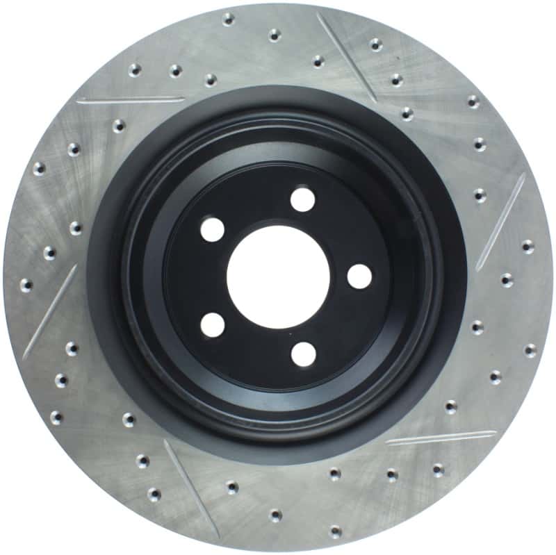 Stoptech — StopTech SportStop 06-09 Chrysler SRT-8 Rear Right Drilled & Slotted Rotor
Disc Brake Rotor
Slot/Drill Rotor - view 2