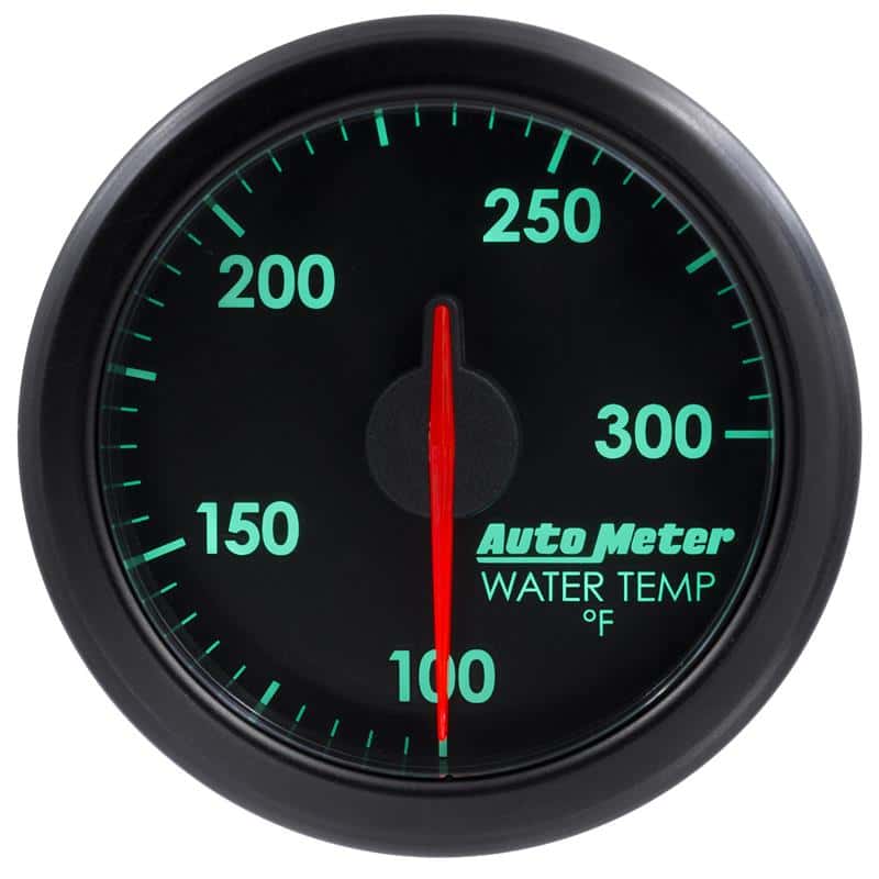AutoMeter — Autometer Airdrive 2-1/6in Water Temperature Gauge 100-300 Degrees F - Black
GA 2" WTMP AIRDRV BK - view 5