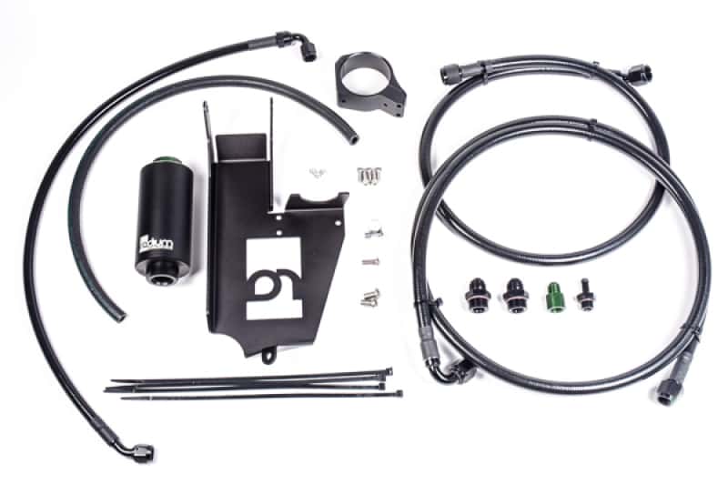 Radium Engineering — Radium Engineering Fuel Hanger Plumbing Kit Mitsubishi Evo 7/8/9 - Stainless Filter - view 2