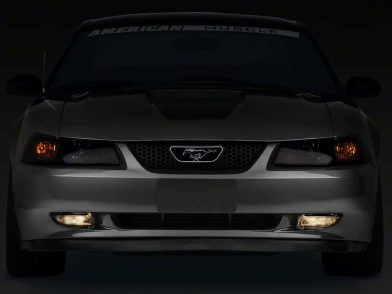 Raxiom — Raxiom 99-04 Ford Mustang Excluding Cobra Fog Lights- Smoked
Lights - view 1