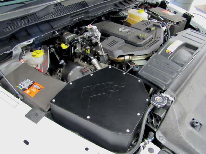 K&N Engineering — K&N 10-12 Dodge Ram 2500/3500 L6-6.7L DSL Performance Air Intake System
Performance Air Inta
Air Intake System - view 2