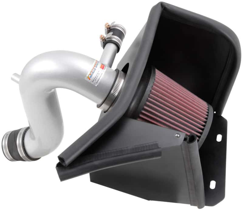 K&N Engineering — K&N 69 Series Typhoon Performance 13 Chrysler/Dodge 200/Avenger 2.4L Silver Cold Air Intake Kit
Performance Air Inta
Air Intake System - view 1