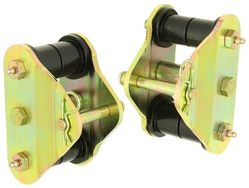 RockJock — RockJock YJ Front Tow Shackles for Pro Comp Springs with Hardware
LeafSpShclKt - view 1
