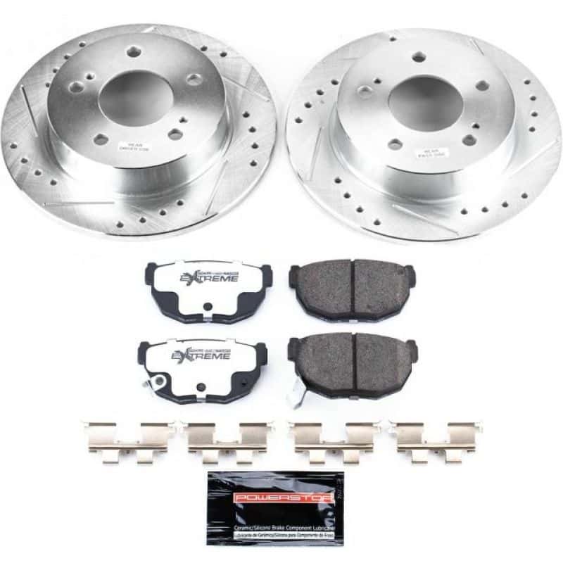 PowerStop — Power Stop 94-98 Nissan 240SX Rear Z26 Street Warrior Brake Kit - view 1