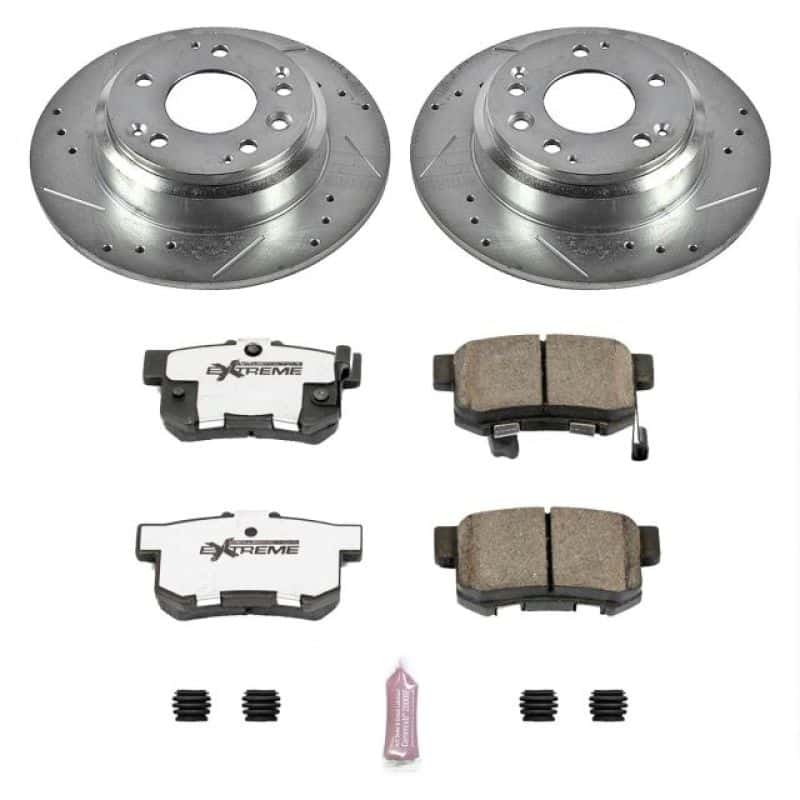 PowerStop — Power Stop 96-98 Acura RL Rear Z26 Street Warrior Brake Kit - view 1