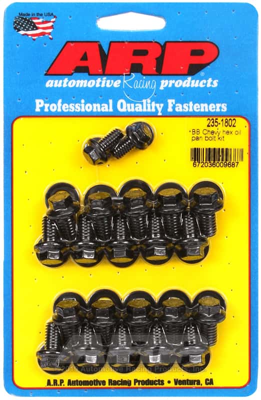 ARP — ARP BB Chevy Hex Oil Pan Bolt Kit - view 1