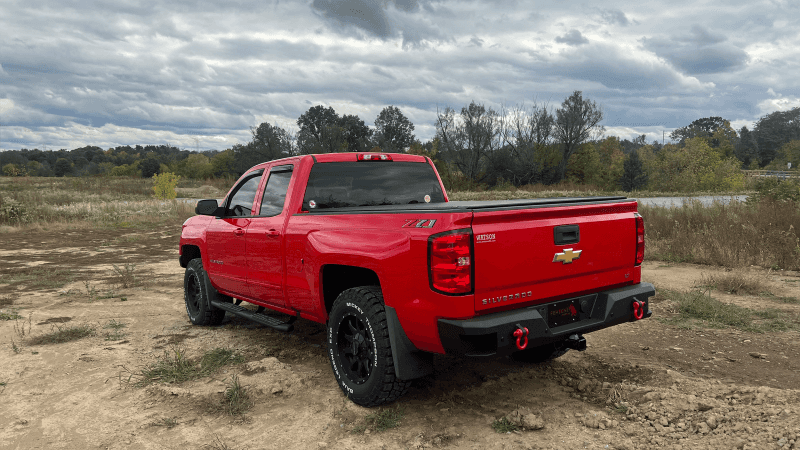 Fishbone Offroad — Fishbone Offroad 07-18 Chevrolet Silverado 1500/2500/3500 Double Cab Oval Side Steps -Black Textured - view 11