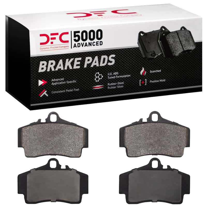 DFC — DFC 97-12 Porsche 911 Rear 5000 Advanced Low Metallic Brake Pads
DFC Brake Pad Set - view 1