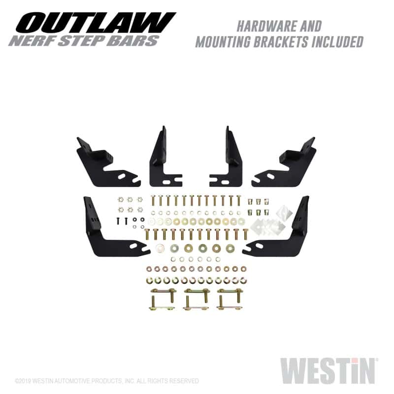 Westin — Westin 09-18 Dodge RAM 1500 Crew Cab Outlaw Nerf Step Bars
Nerf/Step Bar - view 5