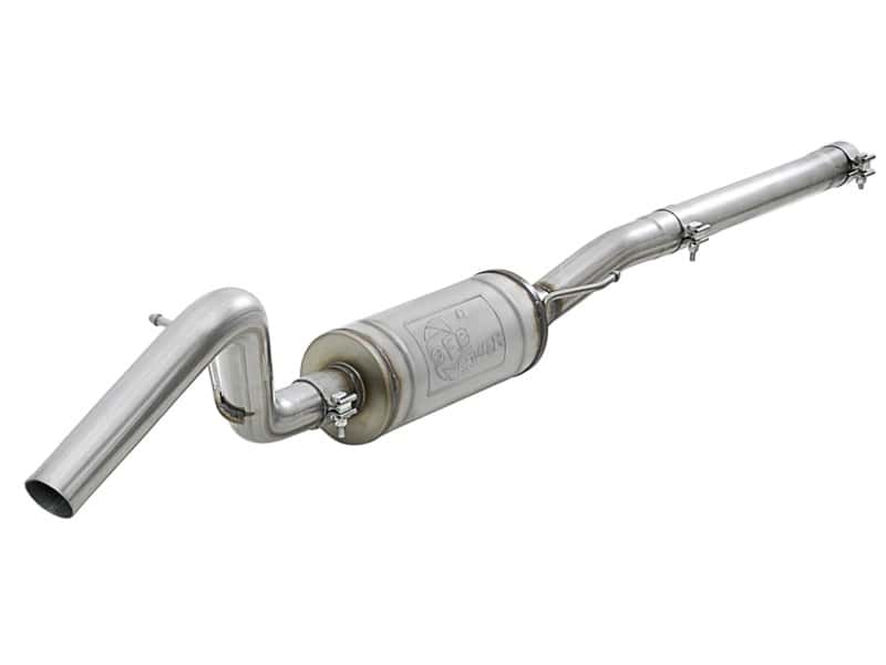 aFe — aFe MACH Force-Xp 2.5in 409 SS Mid-Pipe w/ Muffler 2007+ Jeep Wrangler (JK) V6 3.6L/3.8L
Mid-Pipe w/ Muffler - view 1