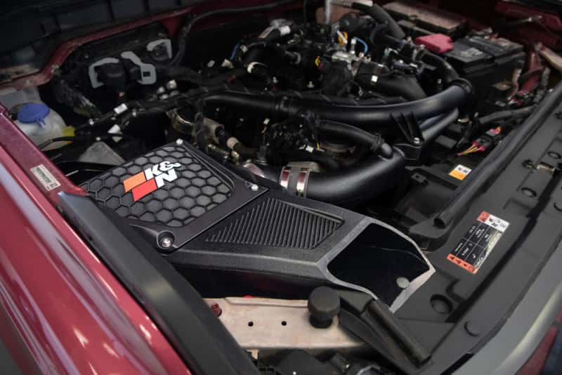 K&N Engineering — K&N 21-23 Ford Bronco 2.7L V6 F/I DRYFLOW Performance Air Intake System
Air Intake System - view 6