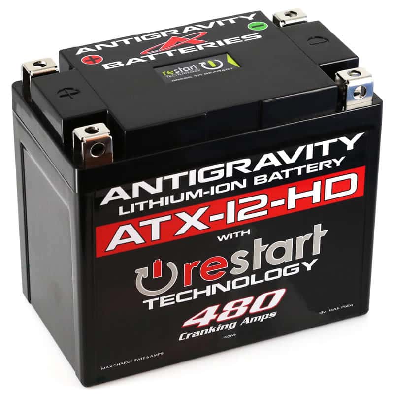 Antigravity Batteries — Antigravity YTX12 High Power Lithium Battery w/Re-Start - view 2