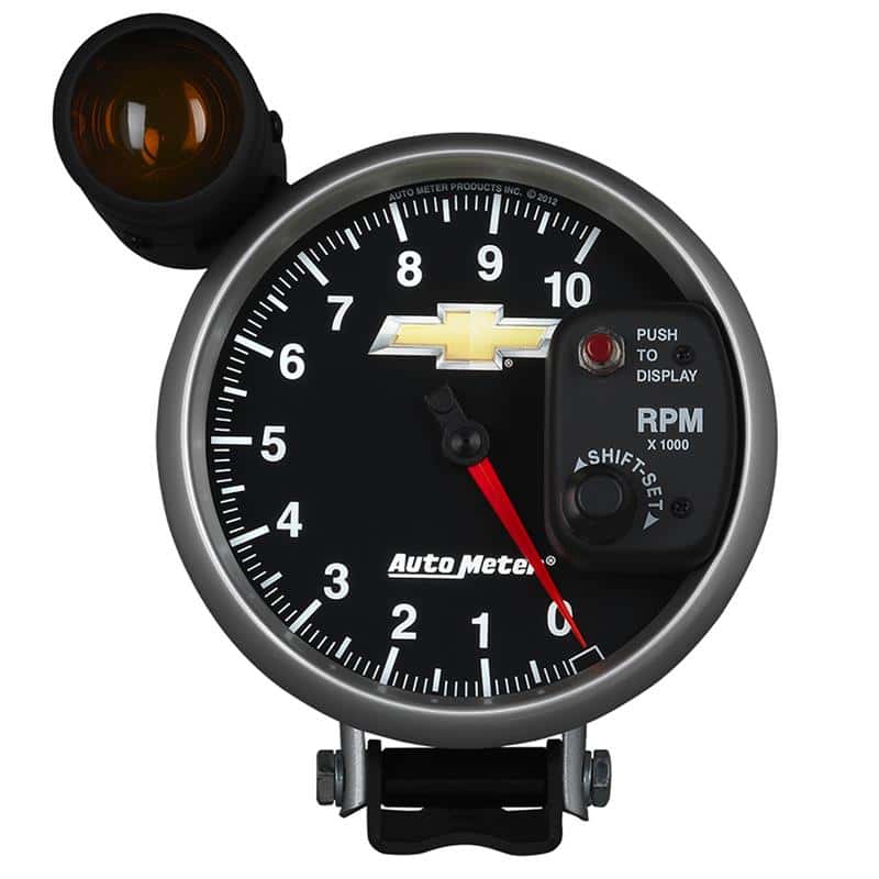 AutoMeter — Autometer Performance Parts 5in 0-10000 RPM Tachometer COPO Camaro Gauge w/ Shift Light
GA 5" 10kRPM SL COPO - view 5