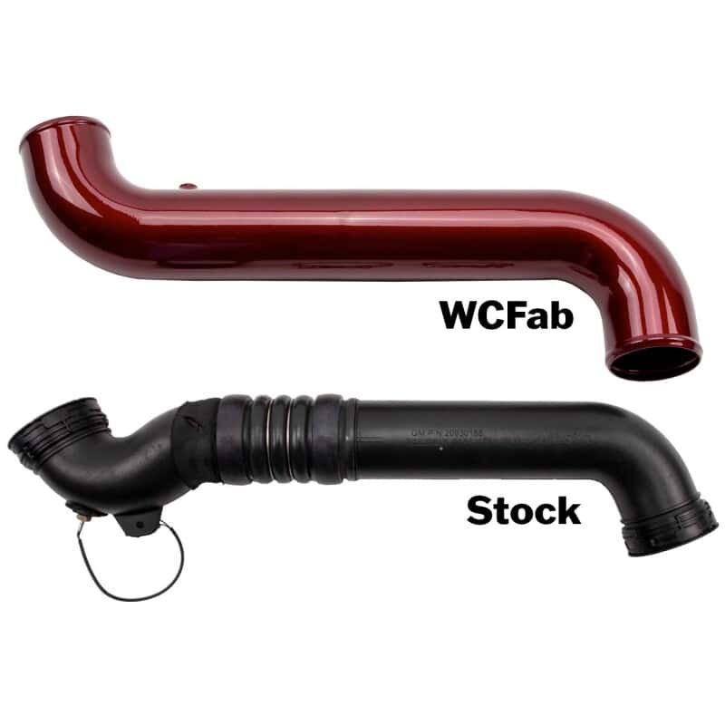 Wehrli — Wehrli 11-16 Duramax LML Passenger Side 3.5 in. Intercooler Pipe - Bronze Chrome
P IC Pipe 11-16 BC - view 5