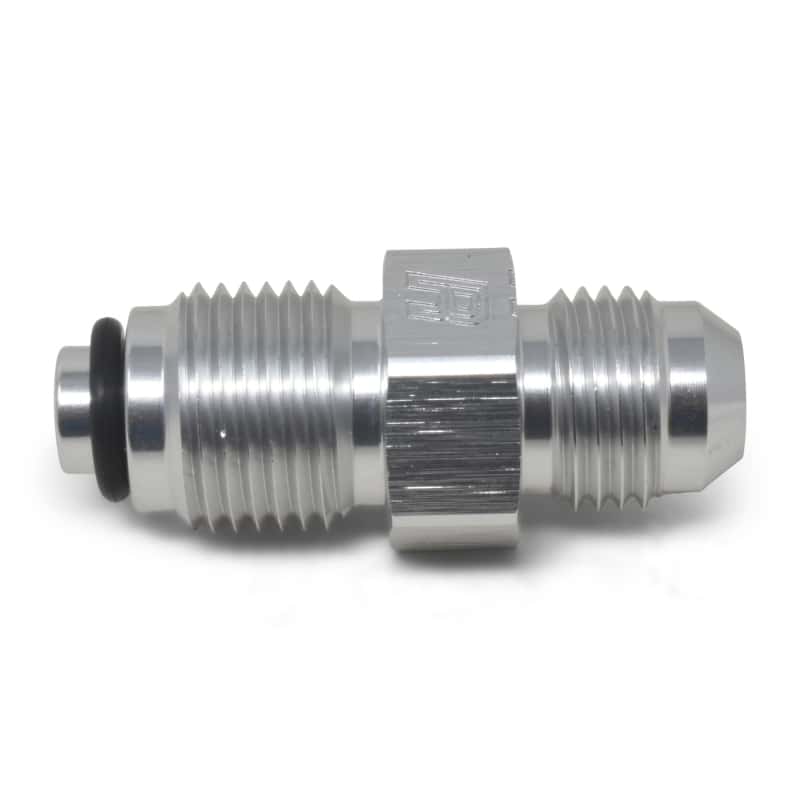 Russell — Russell Performance -6 AN (male to 1/2in-20 O-ring seal) Power Steering Adapter. Clear anodized
PwrStrgHoseAdpt - view 4