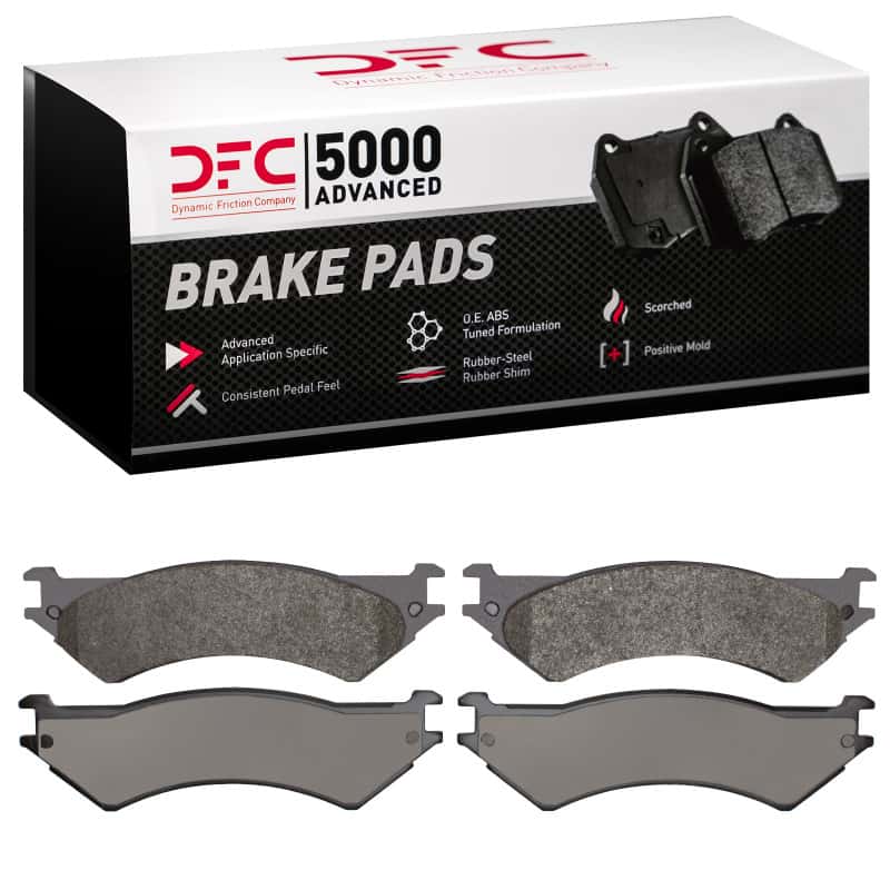 DFC — DFC 99-07 Ford E-350 Super Duty Rear 5000 Advanced Semi Metallic Brake Pads
DFC Brake Pad Set - view 1