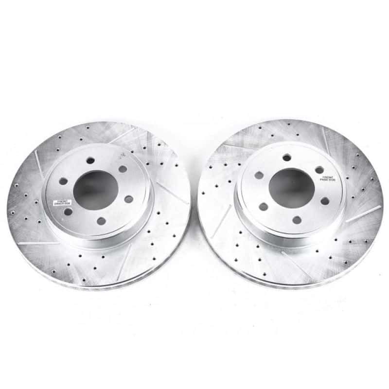 PowerStop — Power Stop 2003 Dodge Durango Front Evolution Drilled & Slotted Rotors - Pair
PowerStop XPR - view 1