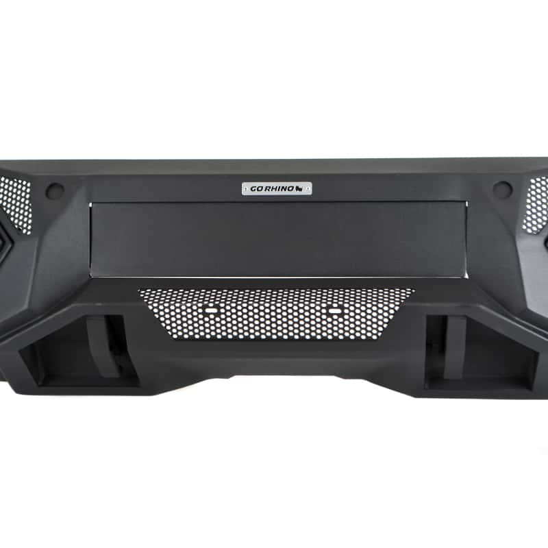 Go Rhino — Go Rhino 19-24 Ram 1500 (Excl. Rebel/Warlock/TRX) Element Front Bumper w/Pwr Bar - Tex. Blk
Element w Power Bar - view 4