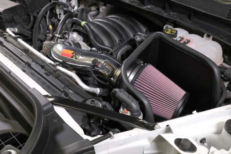 K&N Engineering — K&N 2019 Chevy Silverado / GMC Sierra 1500 V8-5.3/6.2L Performance Air Intake Kit
Performance Air Inta
Air Intake System - view 6