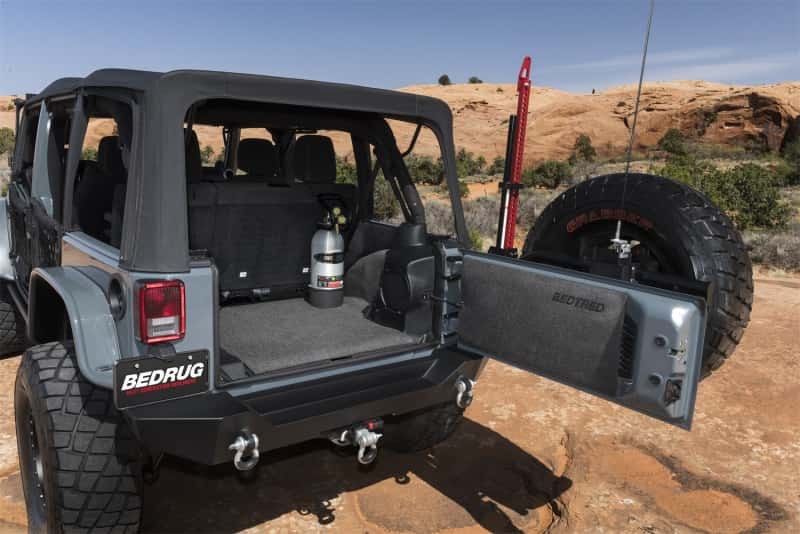 BedRug — BedRug 11-16 Jeep JK Unlimited 4Dr Rear 5pc BedTred Cargo Kit (Incl Tailgate & Tub Liner) - view 3
