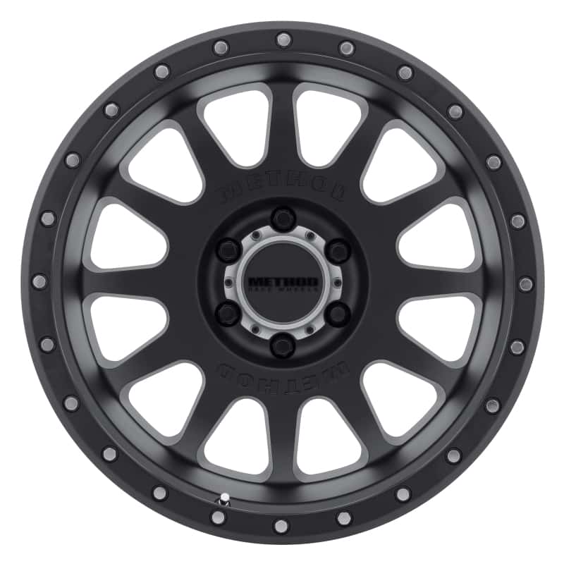 Method Wheels — Method MR605 NV 20x10 -24mm Offset 6x5.5 106.25mm CB Matte Black Wheel - view 2